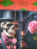 Ketting met roosje, Ophalen of Verzenden, Nieuw, Roze, Overige materialen