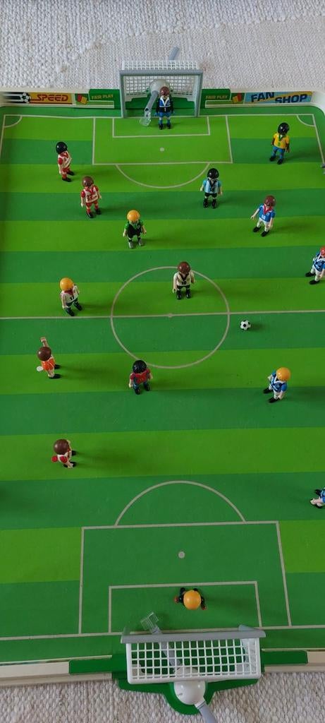 Playmobil Voetbalveld met Figuren, Ophalen, Gebruikt, Complete set