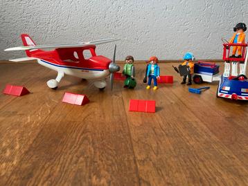 Playmobil sportvliegtuig met tankwagen. 9369 beschikbaar voor biedingen