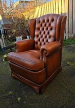 Chesterfield 🇬🇧 Mol&Geurts ,retro ,mancave ,leer, Huis en Inrichting, Fauteuils, Ophalen, Retro,mancave,vintage,industrieel,klassiek