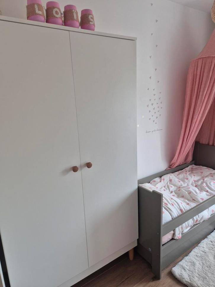 Petit Amelie Kinderkast Wit - Bocca, Kinderen en Baby's, Kinderkamer | Commodes en Kasten, Zo goed als nieuw, Kast, 105 cm of meer