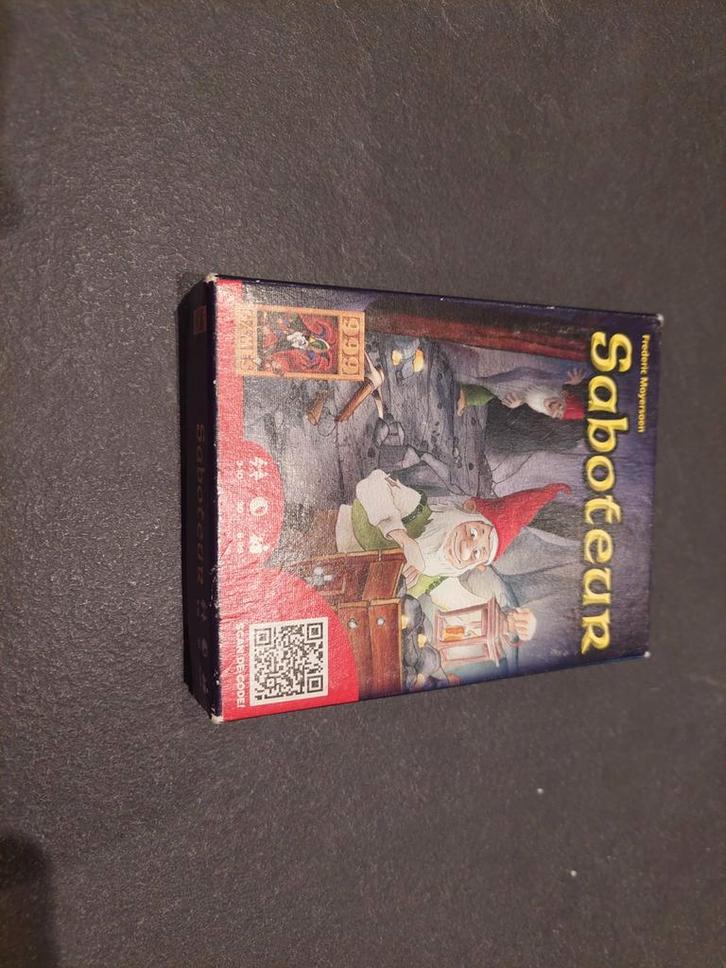 Saboteur Bordspel, Hobby en Vrije tijd, Gezelschapsspellen | Bordspellen, Gebruikt, Drie of vier spelers, Vijf spelers of meer