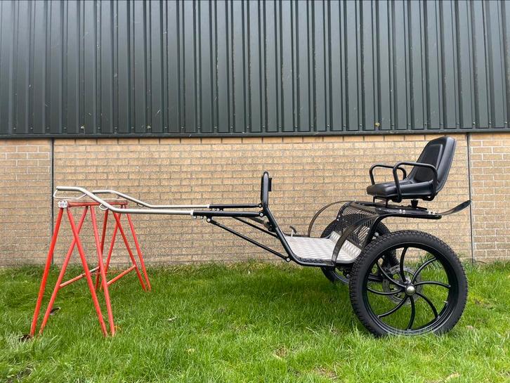 HCA sulky 19inch, Dieren en Toebehoren, Rijtuigen en Koetsen, Zo goed als nieuw, Pony