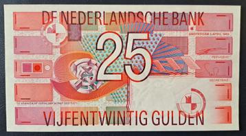 Nederland biljet 25 Gulden 1989 UNC beschikbaar voor biedingen