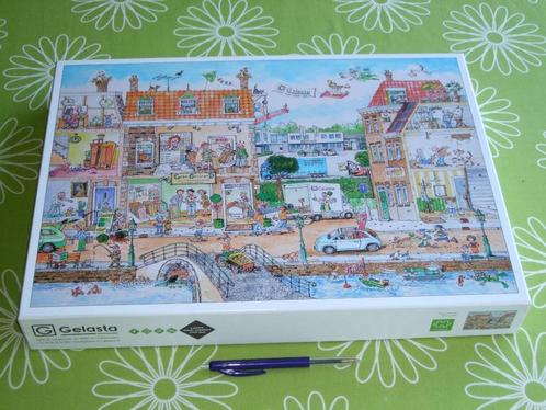 Cartoon puzzel van Gelasta - groothandel in vloerbedekking, Hobby en Vrije tijd, Denksport en Puzzels, Nieuw, Legpuzzel, 500 t/m 1500 stukjes