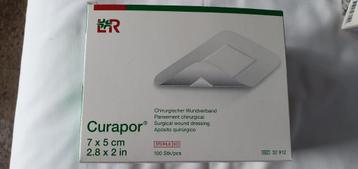 Curapor eilandpleisters 7x5cm 90 stuks pst verpakt Nieuw beschikbaar voor biedingen