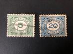 Cijferzegels.  Uit 1921.  Gestempeld, Postzegels en Munten, Postzegels | Nederland, Verzenden, T/m 1940, Gestempeld