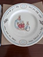 Peter Rabbit bord Wedgwood, Ophalen of Verzenden, Nieuw, Porselein, Bord of Schaal