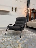 Nieuw Zanotta Maggiolina Fauteuil leer grijs design stoel, Huis en Inrichting, Fauteuils, Nieuw, 75 tot 100 cm, Ophalen of Verzenden