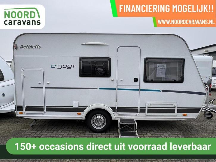 DETHLEFFS C'JOY 410 LK STAPELBED,MOVER,LUIFEL,FIETSENDRAGER, Caravans en Kamperen, Caravans, Bedrijf, tot en met 4, 750 - 1000 kg