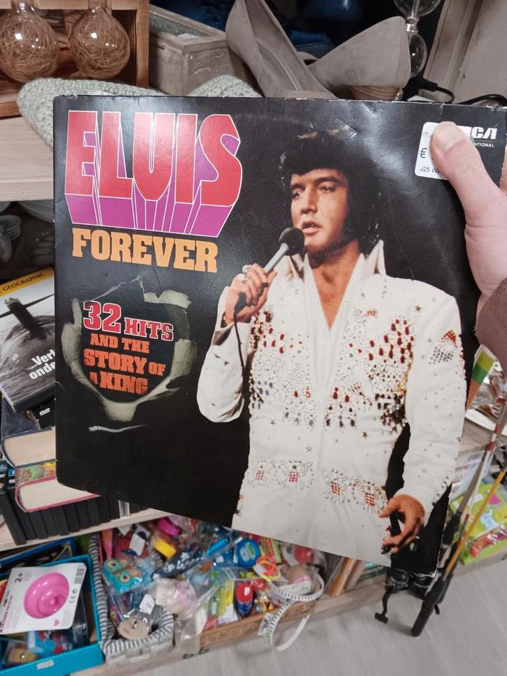 Elvis Forever LP - 32 Hits, Cd's en Dvd's, Vinyl | Pop, Gebruikt, 1980 tot 2000, 12 inch, Ophalen of Verzenden