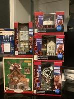 Lemax Molen + Kerstdorp  met Verlichting + accessoires!, Diversen, Kerst, Ophalen of Verzenden, Zo goed als nieuw