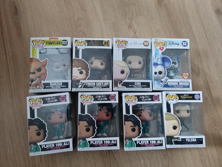 Diverse Funko Pops, Verzamelen, Poppetjes en Figuurtjes, Gebruikt, Ophalen of Verzenden
