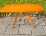 Vintage  bijzettafel  / salontafel, Ophalen, Gebruikt, Rond, Minder dan 55 cm