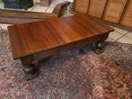 Eiken salontafel, Ophalen, 100 tot 150 cm, 50 tot 100 cm, Zo goed als nieuw