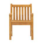 Teakhouten Blokstoel Vertical NU € 79 !  Stapelstoel € 79 !, Tuin en Terras, Tuinstoelen, Ophalen of Verzenden, Nieuw, Teakhout