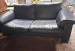 Zgan Goossens lederen bank, Ophalen, Zo goed als nieuw, Tweepersoons
