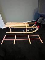 Nieuwe slee nooit gebruikt! Merk Davos 1meter, Ophalen, Rugleuning, Nieuw, Hout