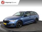 Skoda Octavia Combi 1.0 e-TSI Sport Business |NAP |1e eigena, Auto's, Skoda, Stof, Gebruikt, Euro 6, Blauw