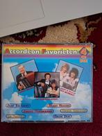 Accordeon Favorieten 4 CDbox te koop aangeboden, Ophalen of Verzenden, Gebruikt