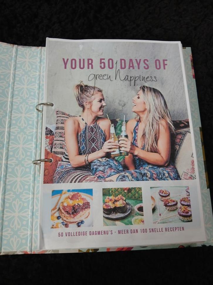 Your 50 Days of Green Happiness - Kookboek, Boeken, Kookboeken, Zo goed als nieuw, Hoofdgerechten, Nederland en België, Gezond koken