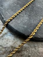 14k Gouden Rope Ketting, Ophalen of Verzenden, Zo goed als nieuw, Goud
