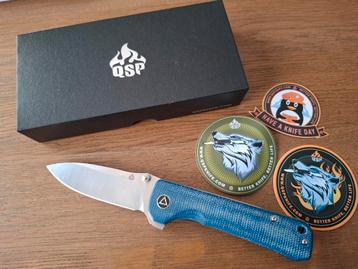 Qsp Hawk  micarta zakmes beschikbaar voor biedingen