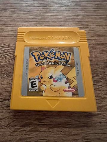 New Batterij Originele Pokemon Yellow (US) Nintendo Gameboy beschikbaar voor biedingen