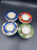 Vintage set theelichthouder Schirnding Bavaria, Ophalen of Verzenden