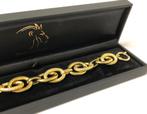 Gouden Dubbele Anker Schakel Armband - 21 cm / 18,46 g, -, -, Ophalen of Verzenden, Zo goed als nieuw