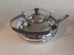 Theepot van metaal vintage, Ophalen of Verzenden, Zo goed als nieuw
