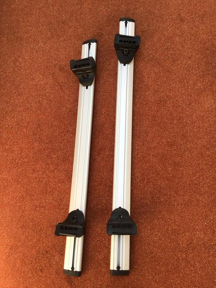 Volvo V40 Dakdragers + Thule Dakkoffer (90x100), Auto diversen, Dakkoffers, Gebruikt, Ophalen