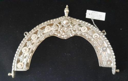 Antieke zilveren tasbeugel, Antiek en Kunst, Antiek | Goud en Zilver, Zilver, Verzenden