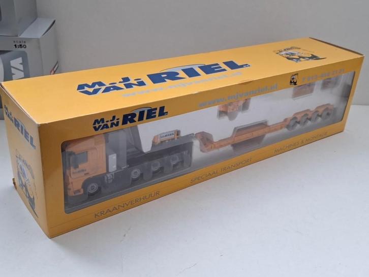 DAF XF 105 FTM - V.Riel, Hobby en Vrije tijd, Modelauto's | 1:50, Nieuw, Bus of Vrachtwagen, Wsi, Ophalen of Verzenden