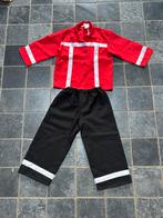 Mooi carnaval brandweer pak maat 98, Carnaval, Overige maten, Ophalen of Verzenden, Zo goed als nieuw