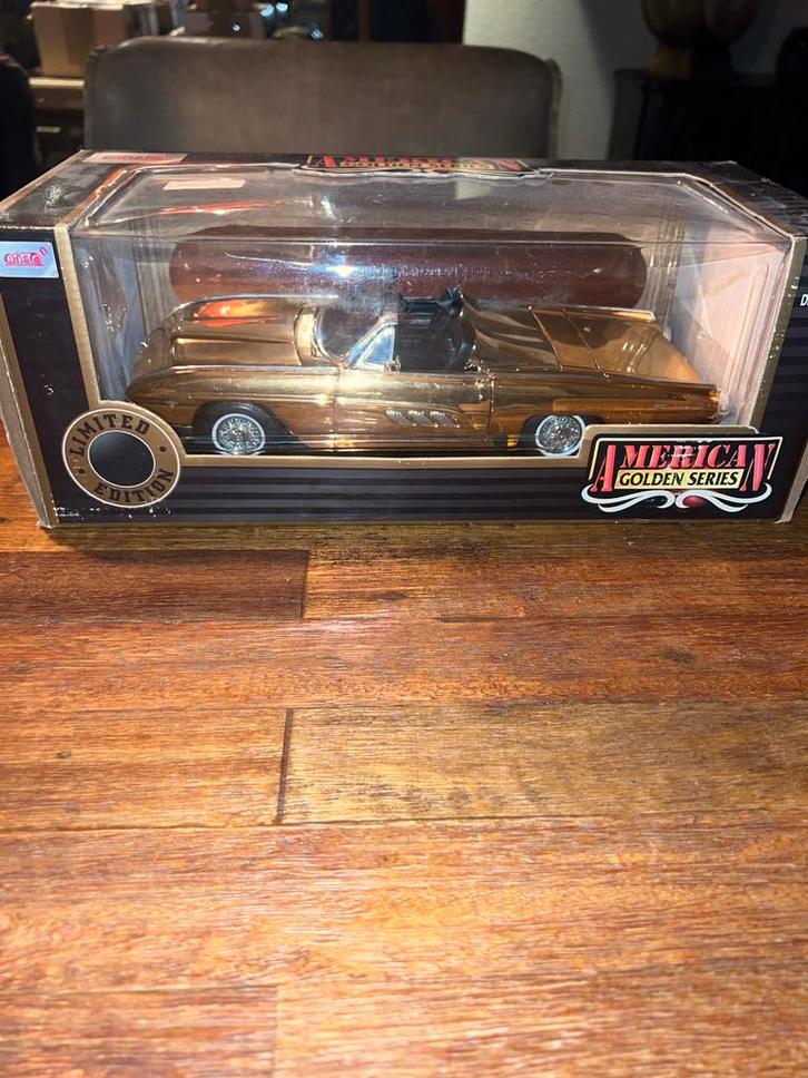 Anson 1963 Ford Thunderbird 1:18, Hobby en Vrije tijd, Modelauto's | 1:18, Zo goed als nieuw, Auto, Anson, Ophalen of Verzenden