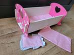 Houtenpoppenbedje met deken en kussentje, Ophalen, Zo goed als nieuw, Babypop
