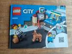 Lego City: politie hondenpatrouille 4+ (nr. 60241), Ophalen of Verzenden, Zo goed als nieuw, Complete set, Lego