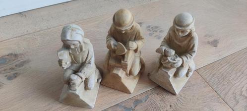 Stenen Beeldjes Sint Jan - Ambachtslieden Set, Verzamelen, Beelden en Beeldjes, Ophalen of Verzenden