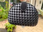 Zwarte Fluwelen Clutch Tas, Sieraden, Tassen en Uiterlijk, Tassen | Damestassen, Ophalen of Verzenden, Zwart