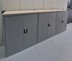Archiefkasten grijs 2 Stuks, Ophalen, Zo goed als nieuw, 25 tot 50 cm