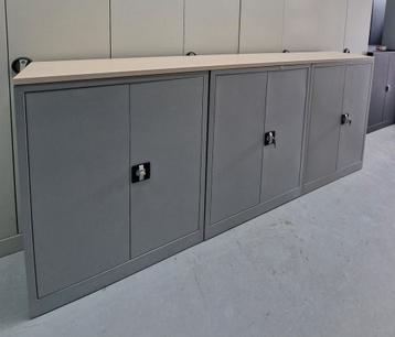 Archiefkasten grijs 2 Stuks beschikbaar voor biedingen