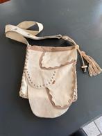 Mose schoudertas - Handgemaakt, echt leder, Sieraden, Tassen en Uiterlijk, Tassen | Damestassen, Ophalen of Verzenden, Zo goed als nieuw