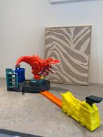 Hot Wheels lanceerbaan T-rex, Ophalen, Zo goed als nieuw, Elektrisch, Hot Wheels