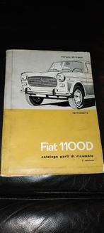 Fiat 1100D onderdelen boek auto oldtimer antiek oud, Ophalen of Verzenden