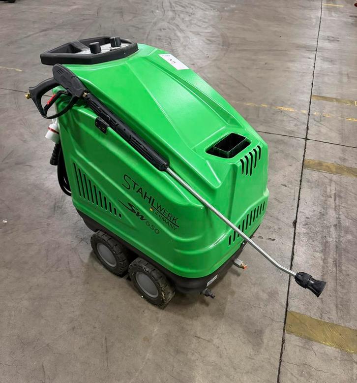Stahlwerk SW650 hogedrukreiniger – nieuw, helft van prijs!, Tuin en Terras, Hogedrukreinigers, Zo goed als nieuw, Benzine, Ophalen