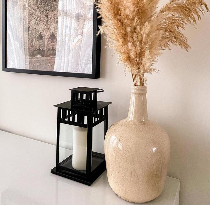 2x Vaas - Stijlvolle Decoratie, Huis en Inrichting, Woonaccessoires | Vazen, Gebruikt, Overige kleuren, Minder dan 50 cm, Aardewerk of Porselein