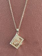 925 zilver ketting & bijbel- hanger ‘the lord’s prayer’, Ophalen of Verzenden, Zilver, Ketting