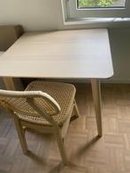 Nieuw IKEA Lisabo tafel met 2 nieuwe Voxlov rieten stoelen, Riet of Rotan, Twee, Overige kleuren, Nieuw