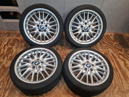 BMW 18" Styling MV72 Breedset Velgen met banden E46 M Pakket, Auto-onderdelen, Banden en Velgen, Banden en Velgen, Zomerbanden